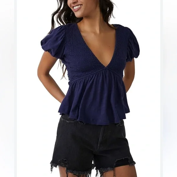 Free People Charlotte Top Size Small - Picture 5 of 7